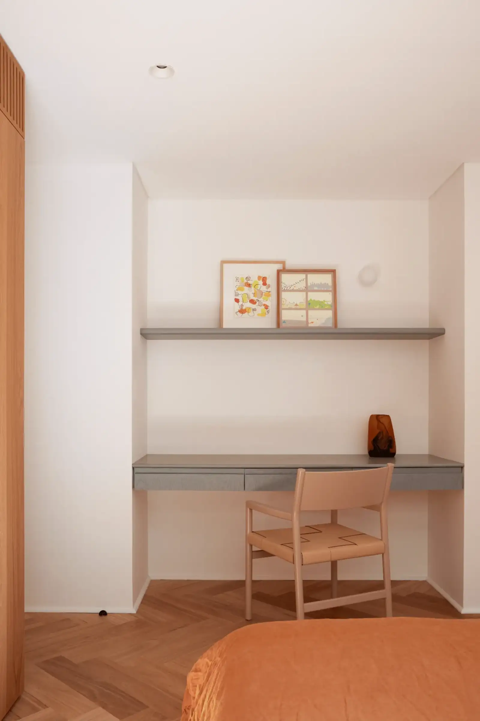 Sutherland Project - study nook with shelving